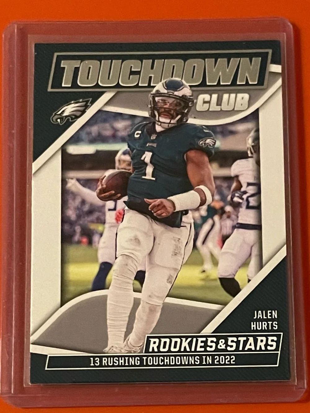 Jalen Hurts #TD-5 2023 Panini Rookies & Stars [Touchdown Club] Football Card